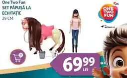 Auchan One Two Fun Set păpușă La echitaţie Ofertă