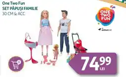 Auchan One Two Fun Set păpuşi familie Ofertă