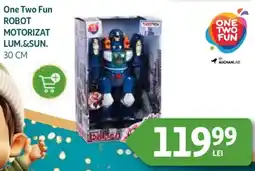 Auchan One Two Fun Robot motorizat lum.&sun. Ofertă