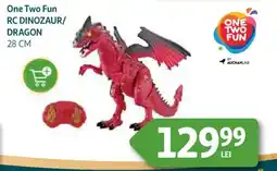 Auchan One Two Fun Rc dinozaur/ dragon Ofertă