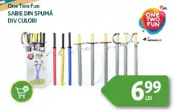 Auchan One Two Fun Sabie din spuma Ofertă