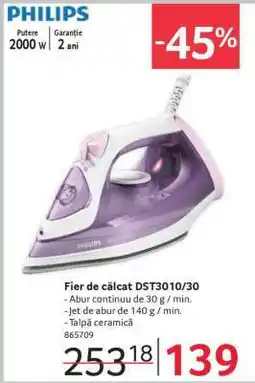 Selgros Fier de călcat DST3010/30 Ofertă