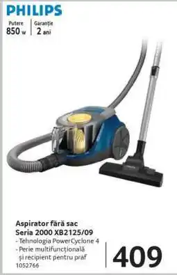 Selgros Aspirator fără sac Seria 2000 XB2125/09 Ofertă