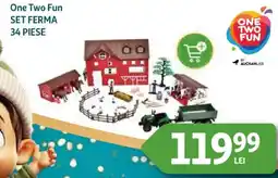 Auchan One Two Fun Set ferma Ofertă