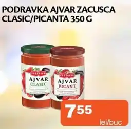 Unicarm Podravka ajvar zacusca clasic/picanta Ofertă