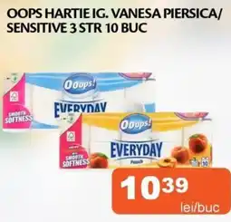 Unicarm Oops hartie ig. vanesa piersica/ sensitive Ofertă