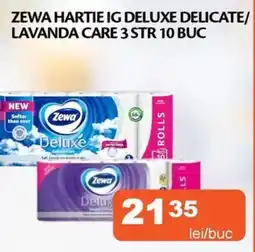 Unicarm Zewa hartie ig deluxe delicate/ lavanda care Ofertă