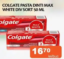 Unicarm Colgate pasta dinti max white div sort Ofertă