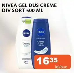 Unicarm Nivea gel dus creme div sort Ofertă