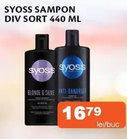 Unicarm Syoss sampon div sort Ofertă