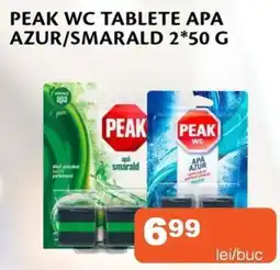 Unicarm Peak wc tablete apa azur/smarald Ofertă