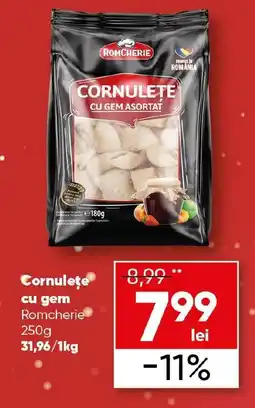 PROFI Cornulete cu gem Romcherie Ofertă