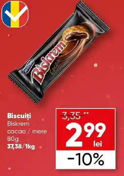 PROFI Biscuiţi Biskrem cacao / mere Ofertă