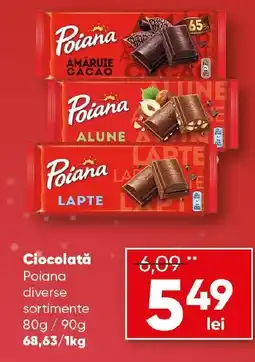 PROFI Ciocolată Poiana Ofertă