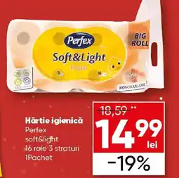 PROFI Hârtie igienică Perfex soft&light Ofertă