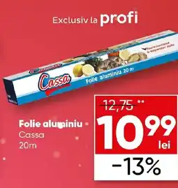 PROFI Folie aluminiu Cassa 20m Ofertă