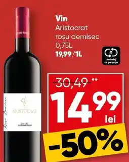 PROFI Vin Aristocrat roşu demisec Ofertă