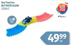 Auchan One Two Fun Set pistå glow Ofertă