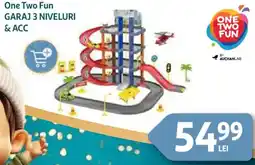 Auchan One Two Fun Garaj 3 niveluri & acc Ofertă