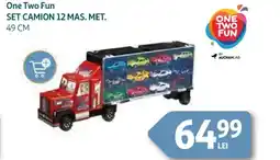 Auchan One Two Fun Set camion 12 mas. met. Ofertă