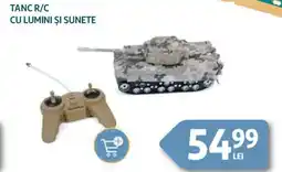Auchan Tanc r/c cu lumini și sunete Ofertă