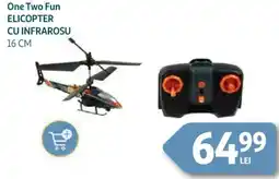 Auchan One Two Fun Elicopter cu infrarosu Ofertă