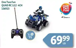 Auchan One Two Fun Quad rc 1:12 4ch 136923 Ofertă