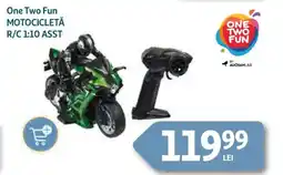 Auchan One Two Fun Motocicletă r/c 1:10 asst Ofertă