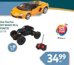 Auchan One Two Fun Spy buggy rc & funcţii Ofertă