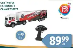 Auchan One Two Fun Camion rc 4 canale 136872 Ofertă