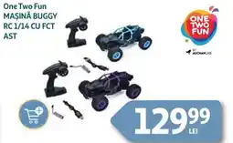 Auchan One Two Fun Maşină buggy rc 1/14 cu fct ast Ofertă