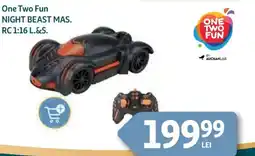 Auchan One Two Fun Night beast mas. RC 1:16 L.&S. Ofertă