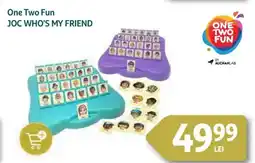 Auchan One Two Fun Joc who's my friend Ofertă