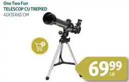 Auchan One Two Fun Telescop cu trepied Ofertă
