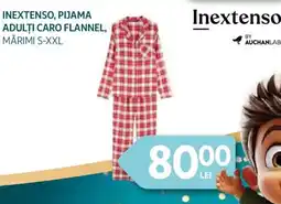 Auchan Inextenso, pijama adulţi caro flannel Ofertă