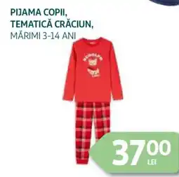 Auchan Pijama copii, tematică crăciun Ofertă