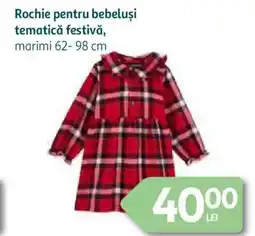 Auchan Rochie pentru bebeluşi tematică festivă Ofertă