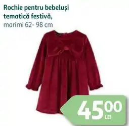 Auchan Rochie pentru bebeluşi tematică festivă Ofertă