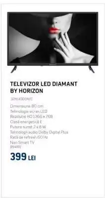 Selgros TELEVIzor LED DIAMANT BY HORIZON Ofertă