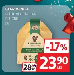 Auchan LA PROVINCIA Puiul vegetarian pui grill Ofertă