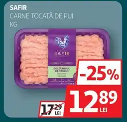 Auchan SAFIR Carne tocată de pui Ofertă