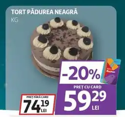 Auchan Tort pădurea neagră Ofertă