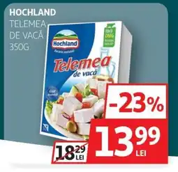 Auchan Hochland Telemea de vacă Ofertă