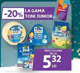 Auchan La gama Toni junior Ofertă