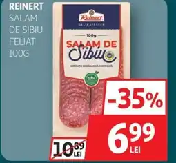 Auchan REINERT Salam de sibiu feliat Ofertă