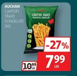 Auchan Auchan Cartofi tăiaţi congelaţi Ofertă