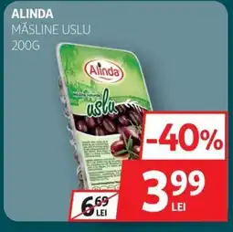 Auchan Alinda Măsline uslu Ofertă