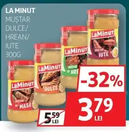 Auchan La Minut muştar dulce/ hrean/ iute Ofertă