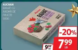 Auchan Auchan Rahat cu aromă de fructe Ofertă