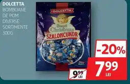 Auchan Dolcetta Bomboane de pom Ofertă